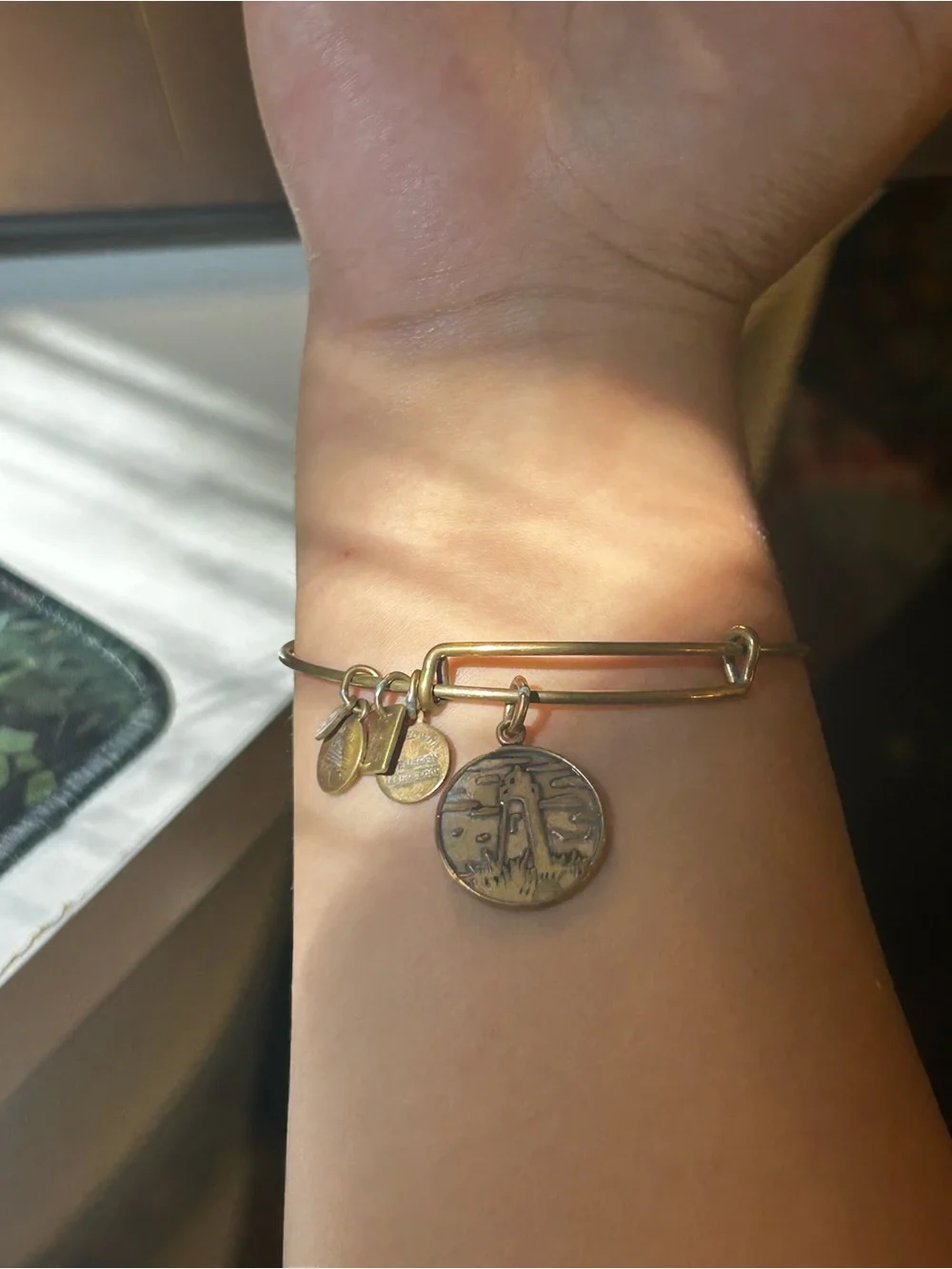 Alex and Ani Charity by Design Lighthouse Bangle
